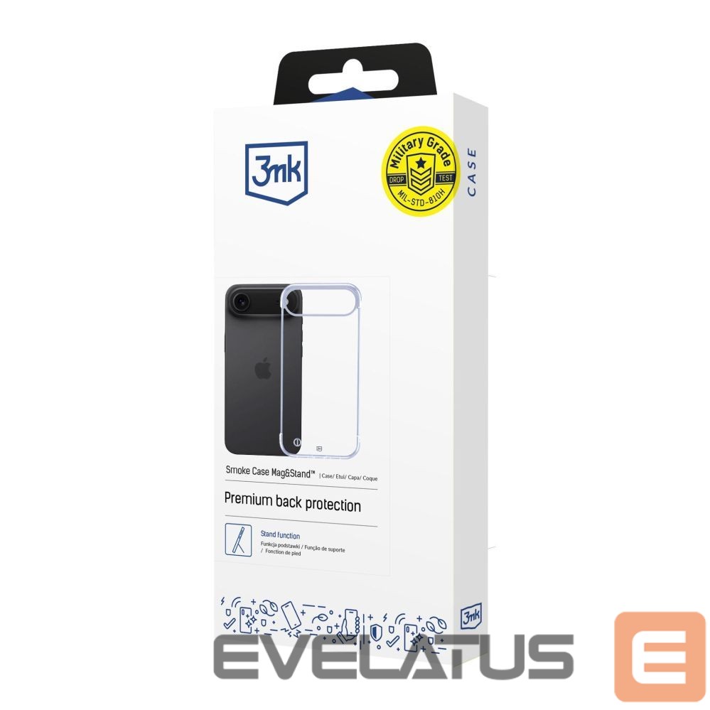 Muud kaubad 3MK 3mk Just20g Clear Case for iPhone 17 Air - transparent