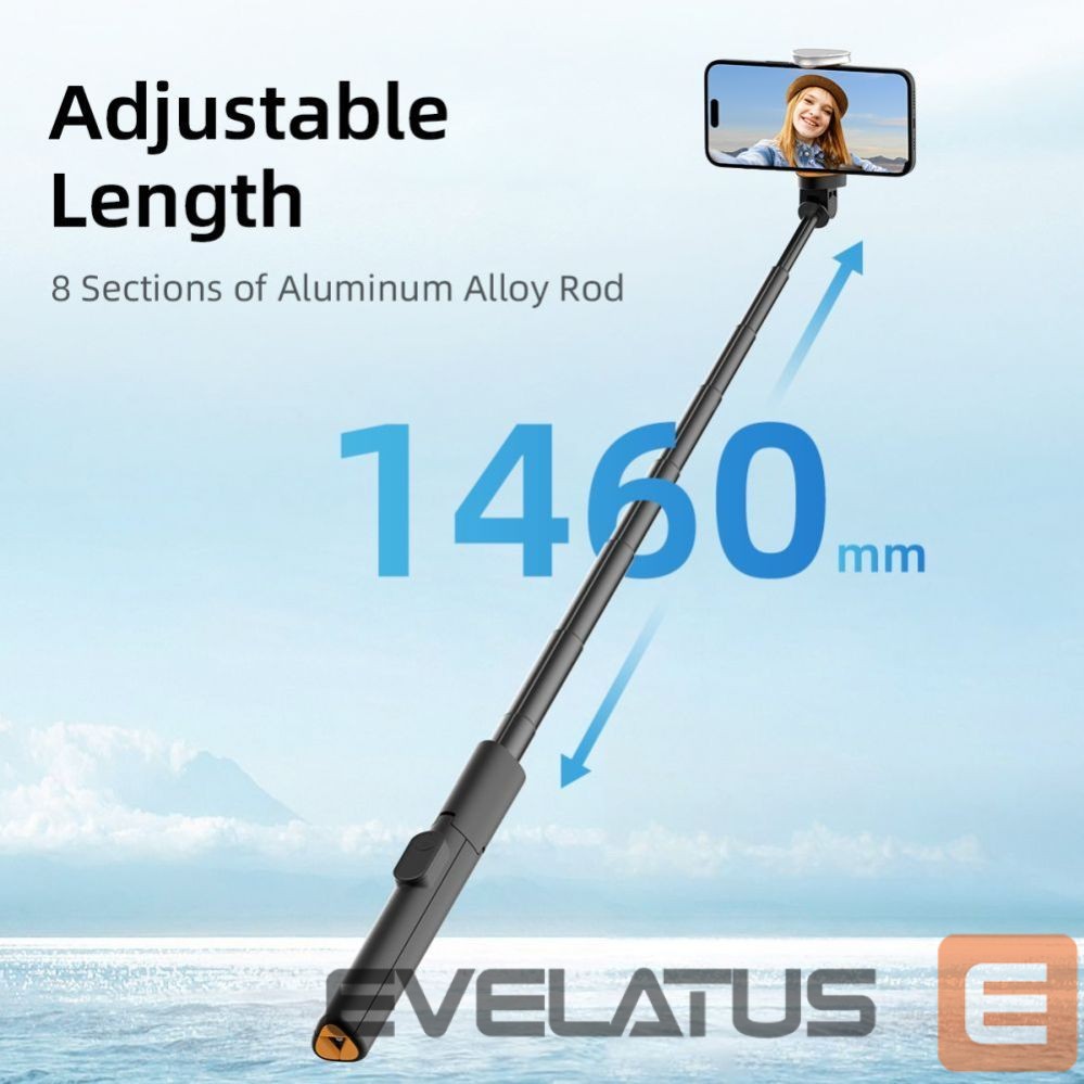 Muud kaubad Tech-Protect Selfie Stick Tech-Protect L09S with Tripod - Black