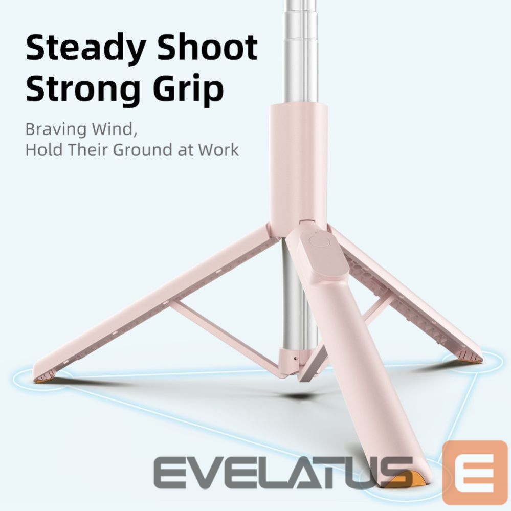 Muud kaubad Tech-Protect Selfie Stick Tech-Protect L09S with Tripod - Pink
