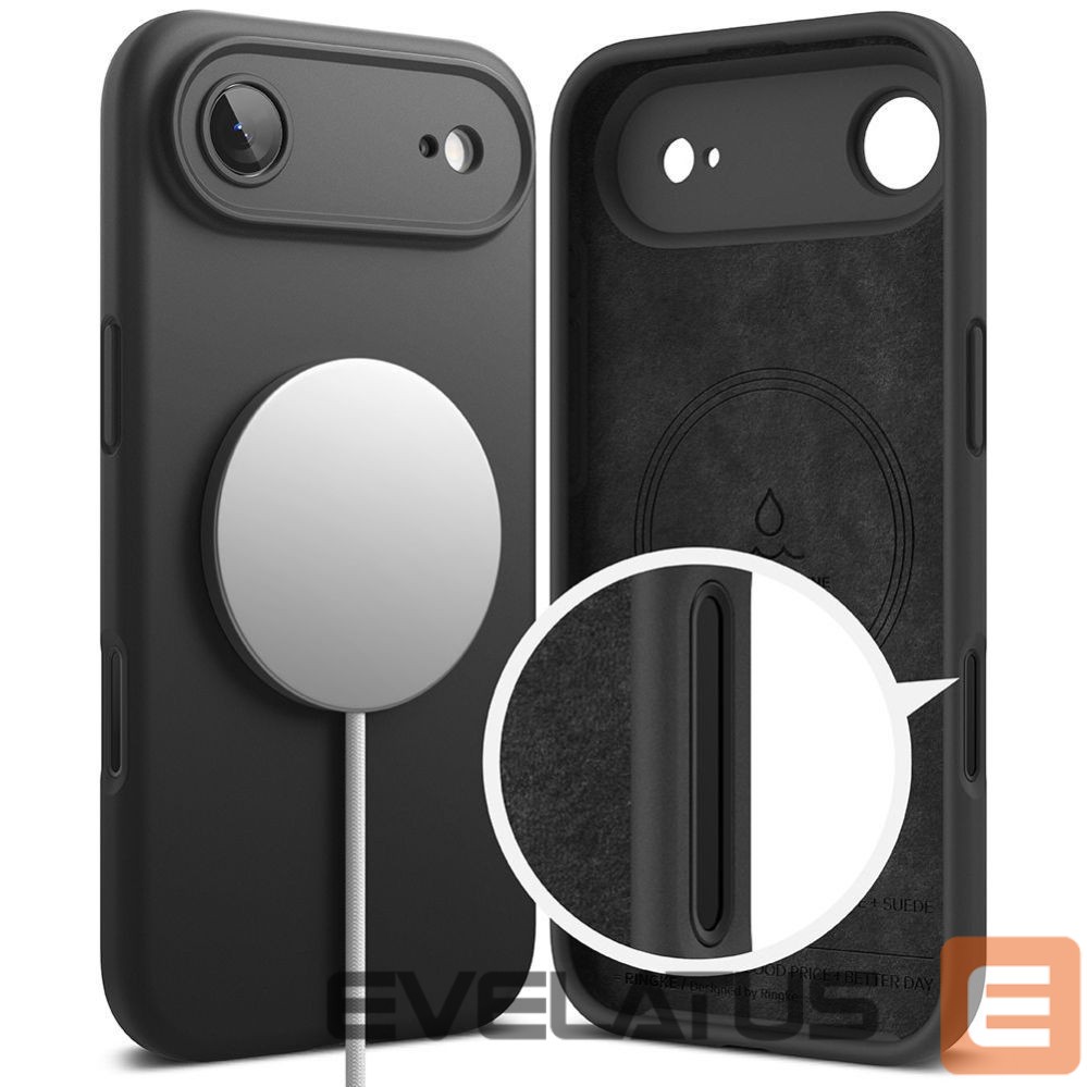 Muud kaubad Ringke Ringke Silicone Magnetic MagSafe Case for iPhone 17 Air - Black