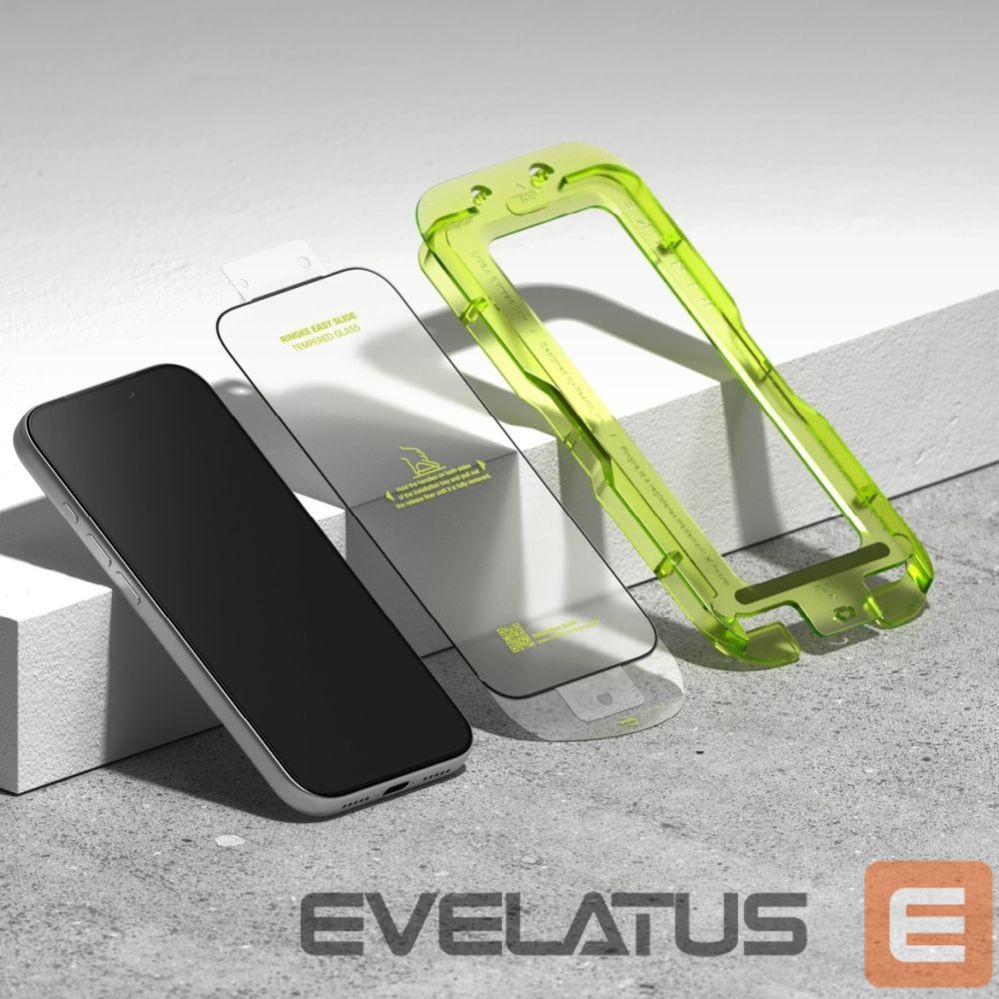 Muud kaubad Ringke Ringke Easy Slide 2-pack tempered glass for iPhone 17 Pro - black