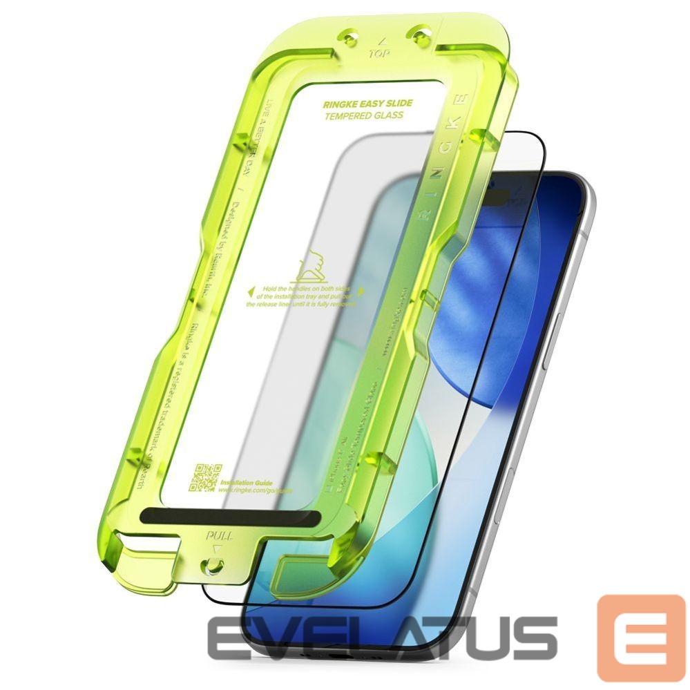 Muud kaubad Ringke Ringke Easy Slide 2-pack tempered glass for iPhone 17 Air - black