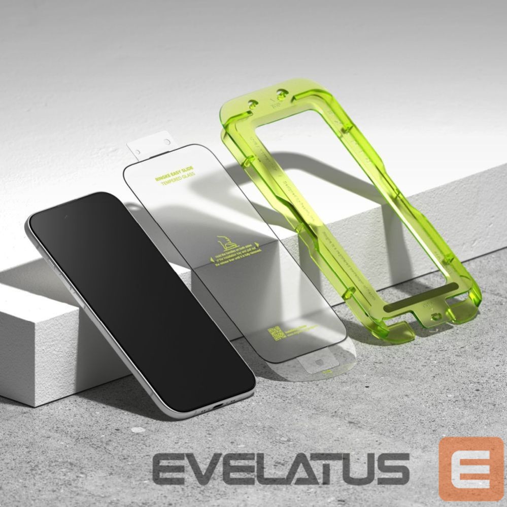 Muud kaubad Ringke Ringke Easy Slide 2-pack tempered glass for iPhone 17 Air - black