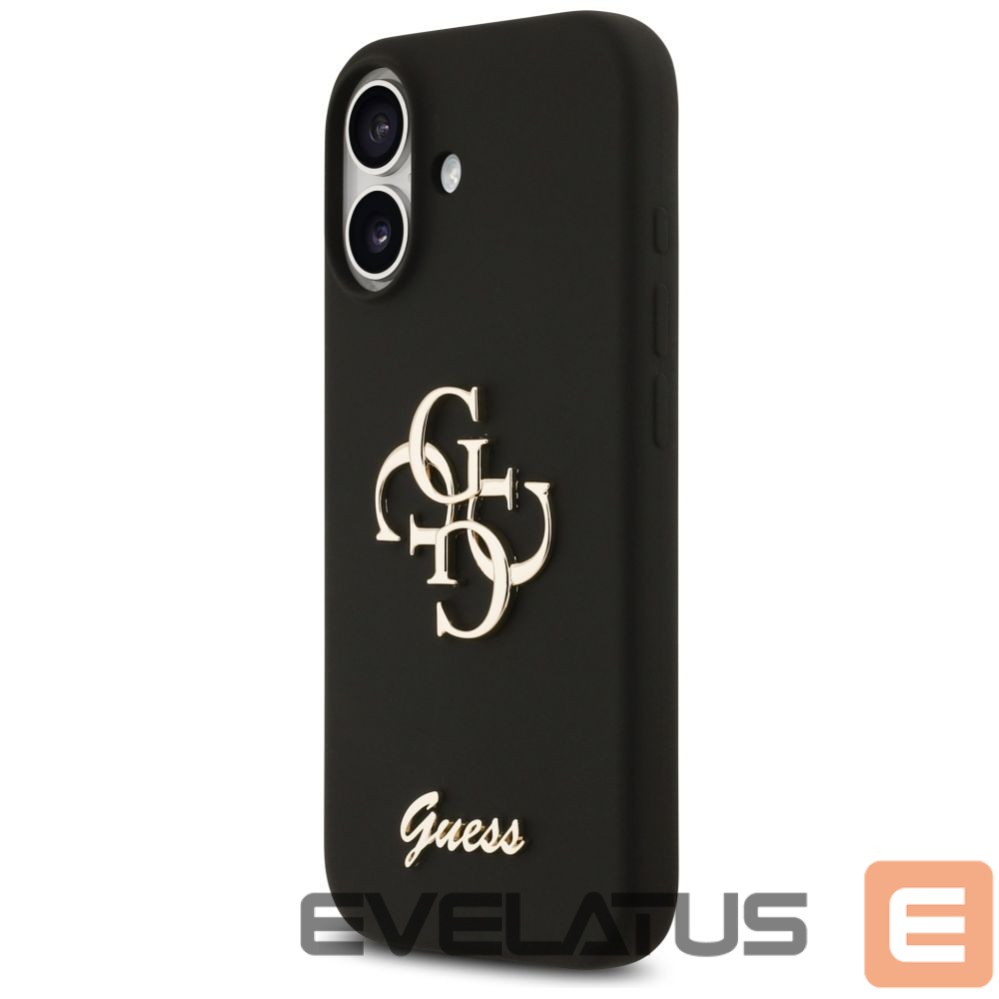 Muud kaubad Guess Guess Silicone Big 4G Script Case for iPhone 17 - Black