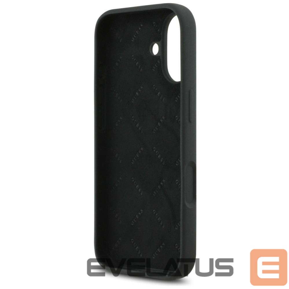 Muud kaubad Guess Guess Silicone Big 4G Script Case for iPhone 17 - Black