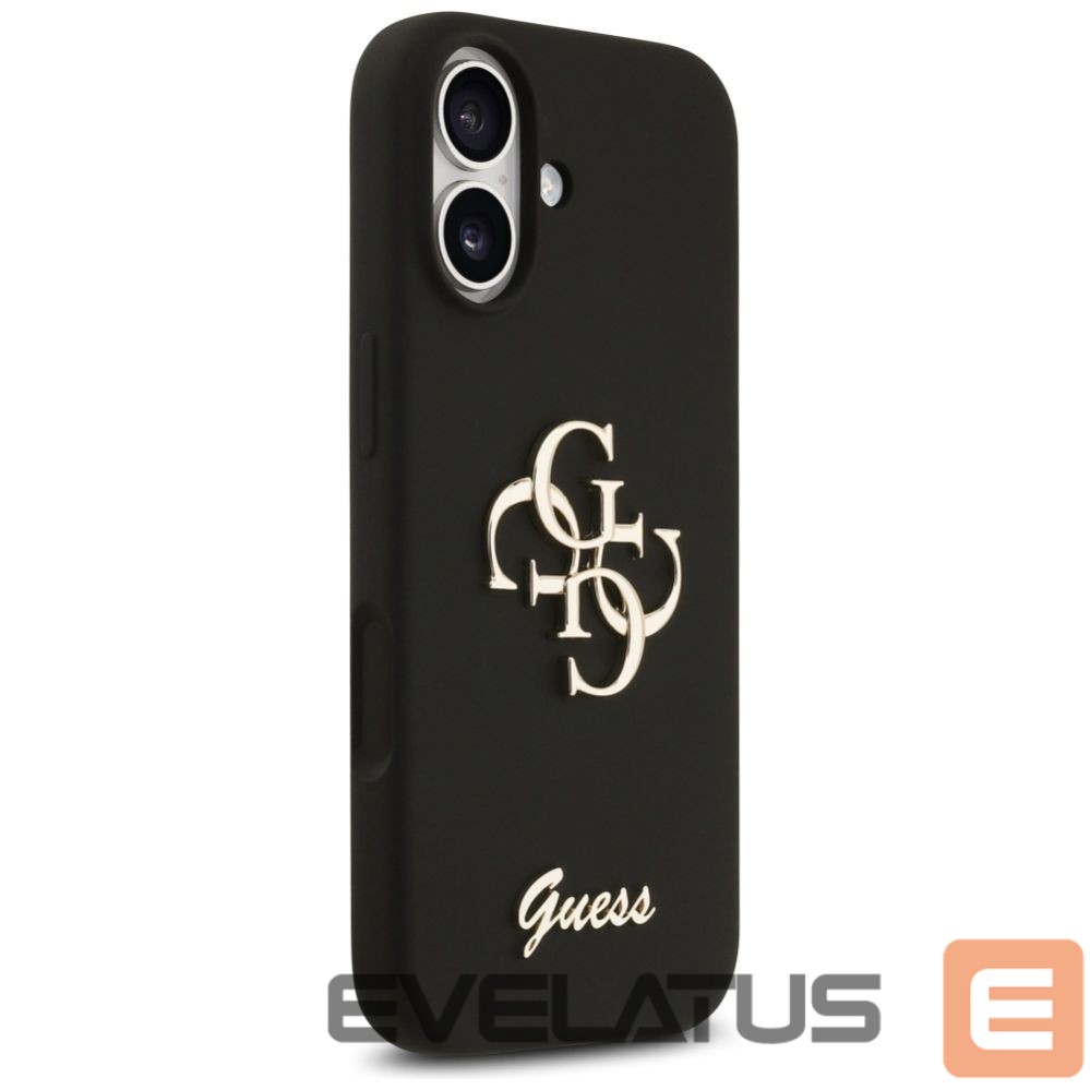 Muud kaubad Guess Guess Silicone Big 4G Script Case for iPhone 17 - Black