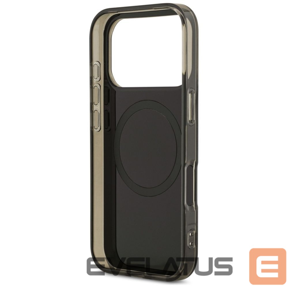 Muud kaubad U.S. Polo PU US Polo DH and Bottom Stripe Logo MagSafe Case for iPhone 17 Pro - Black
