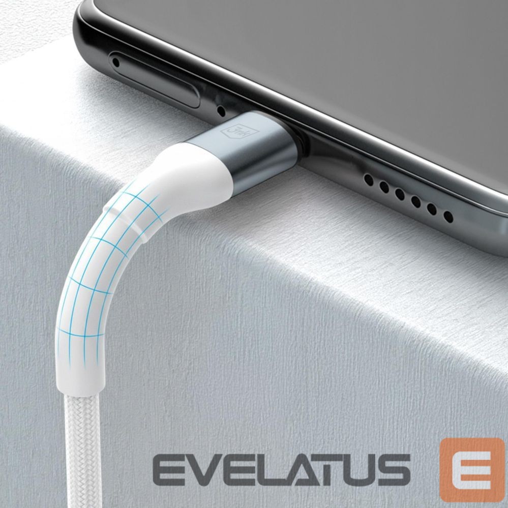 Muud kaubad 3MK 3mk Hyper Cable N-SERIES USB-A / USB-C 1m 9V/2A 18W / white