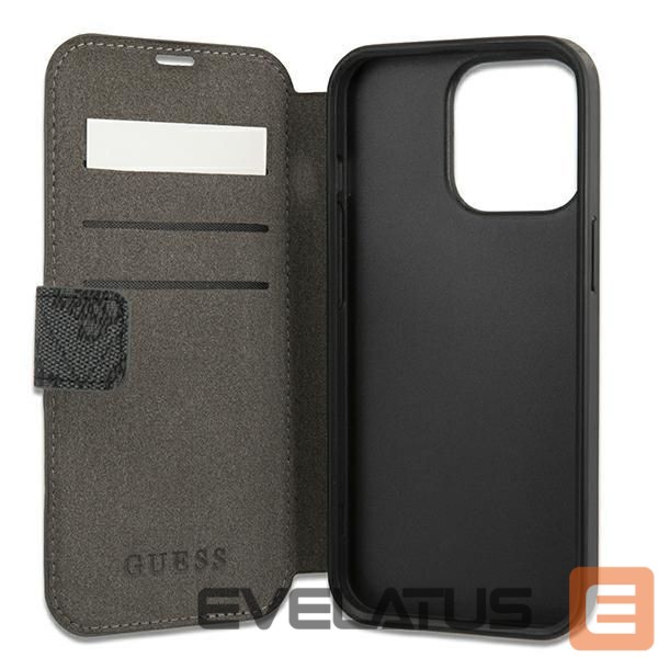 Muud kaubad Guess Guess GUBKP13X4GMGGR iPhone 13 Pro Max 6.7" gray/gray book 4G Big Metal Logo