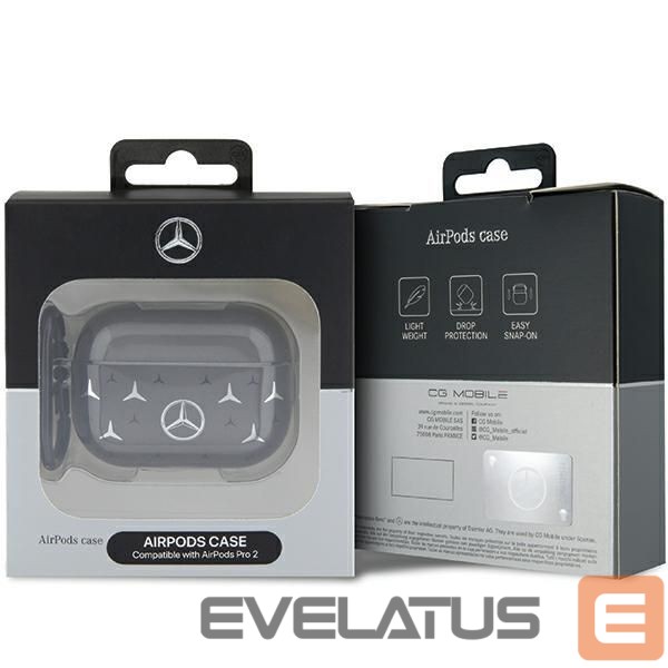 Muud kaubad Mercedes-Benz Mercedes MEAP28DPMGS AirPods Pro 2 (2022/2023) cover black Large Star Pattern