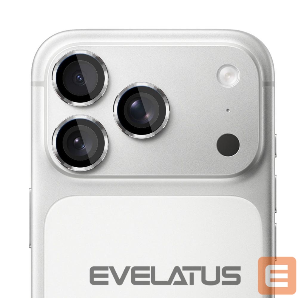 Muud kaubad 3MK 3mk Lens Protection Pro Camera Lens Glass for Apple iPhone 17 Pro /17 Pro Max - Silver