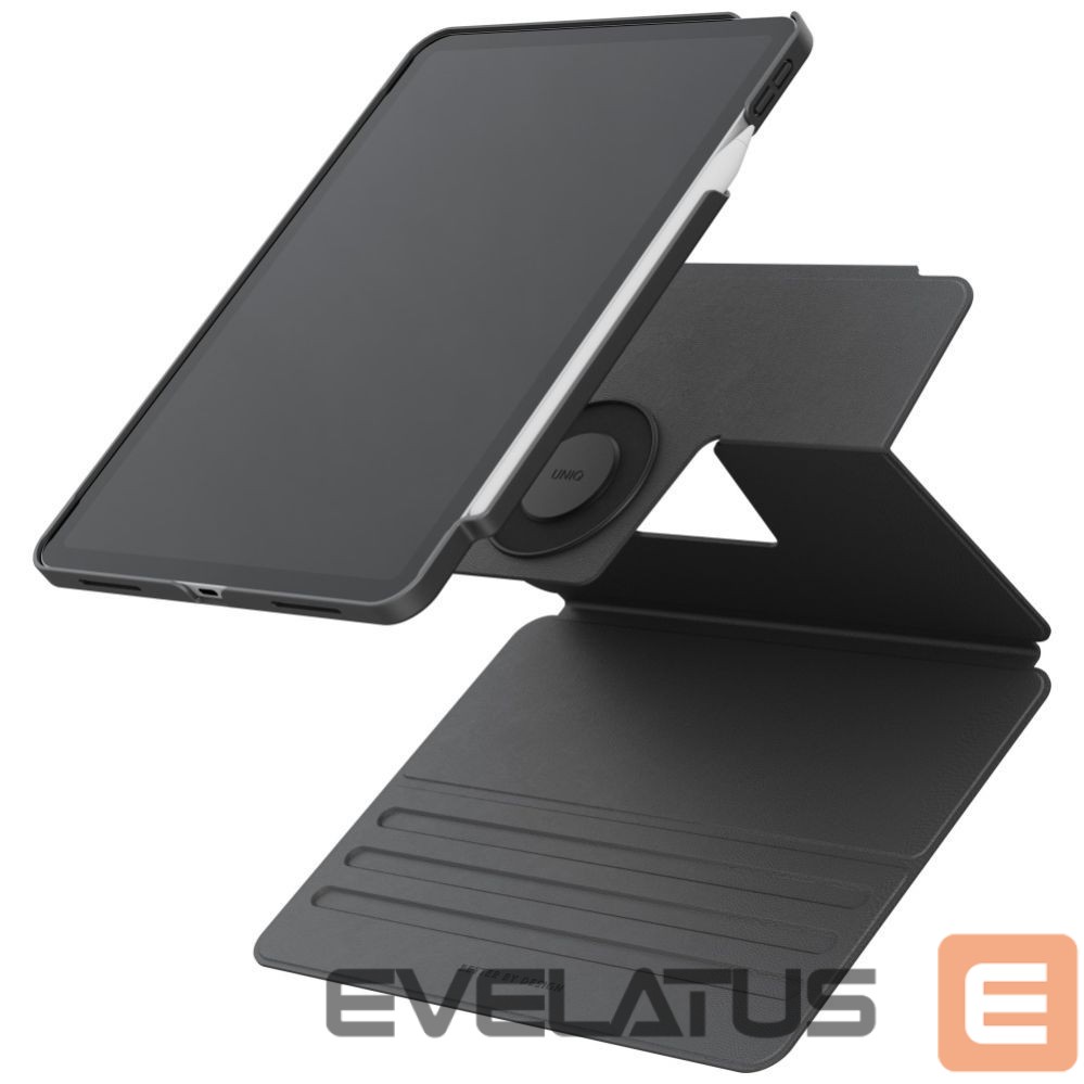 Muud kaubad UNIQ Uniq Rovus Snapmount Magnetic 360 Rotating Detachable case for iPad Air 11" 2024 / 2025 / iPad Air 10.9" 2020 / 2022 - gray