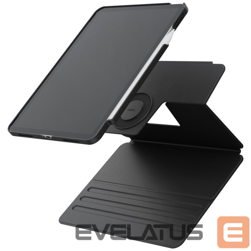Muud kaubad UNIQ Uniq Rovus Snapmount Magnetic 360 Rotating Detachable case for iPad Air 13" 2024 / 2025 - black
