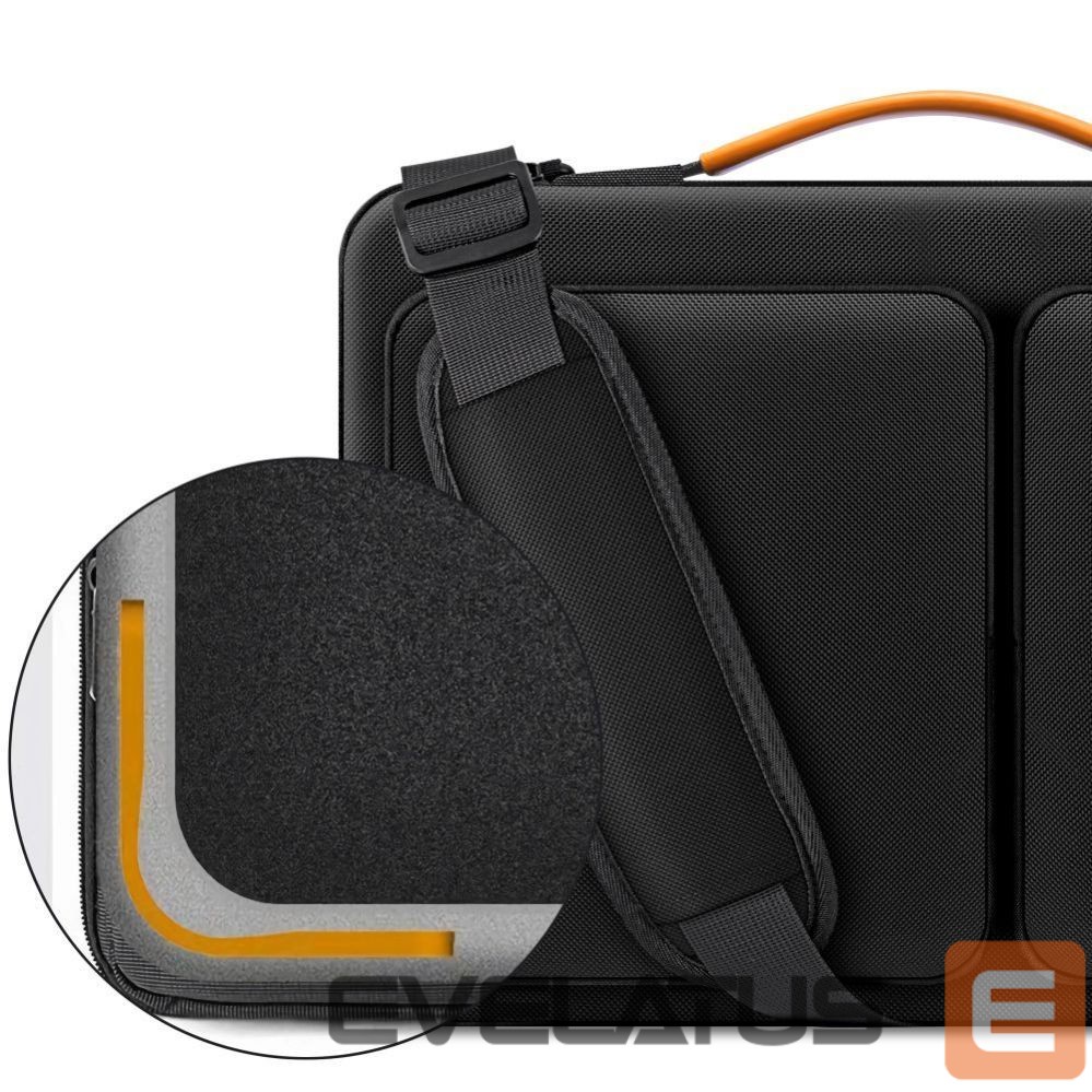 Muud kaubad Tech-Protect Tech-Protect Defender Bag for Laptop 13-14 - Black and Orange