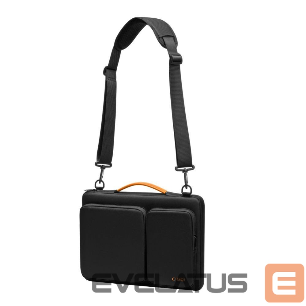 Muud kaubad Tech-Protect Tech-Protect Defender Bag for Laptop 13-14 - Black and Orange