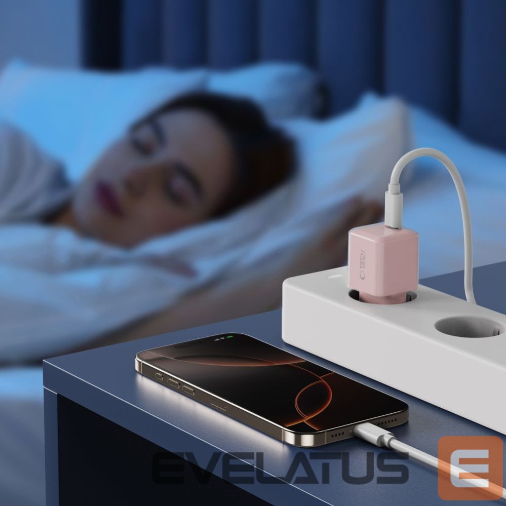 Muud kaubad Tech-Protect Tech-Protect NCM25 USB-C PD 25W Wall Charger - Pink
