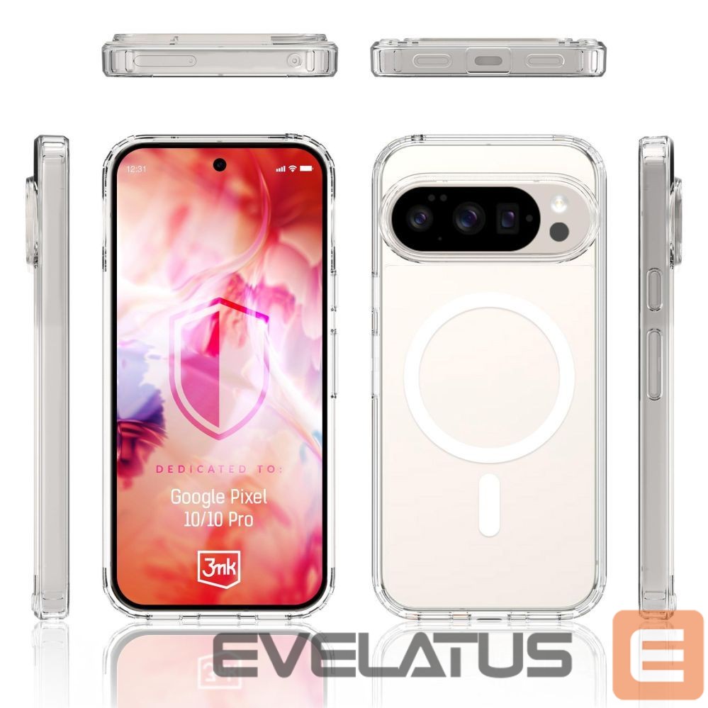Muud kaubad 3MK 3mk Armor MagCase for Google Pixel 10 / Google Pixel 10 Pro - Transparent
