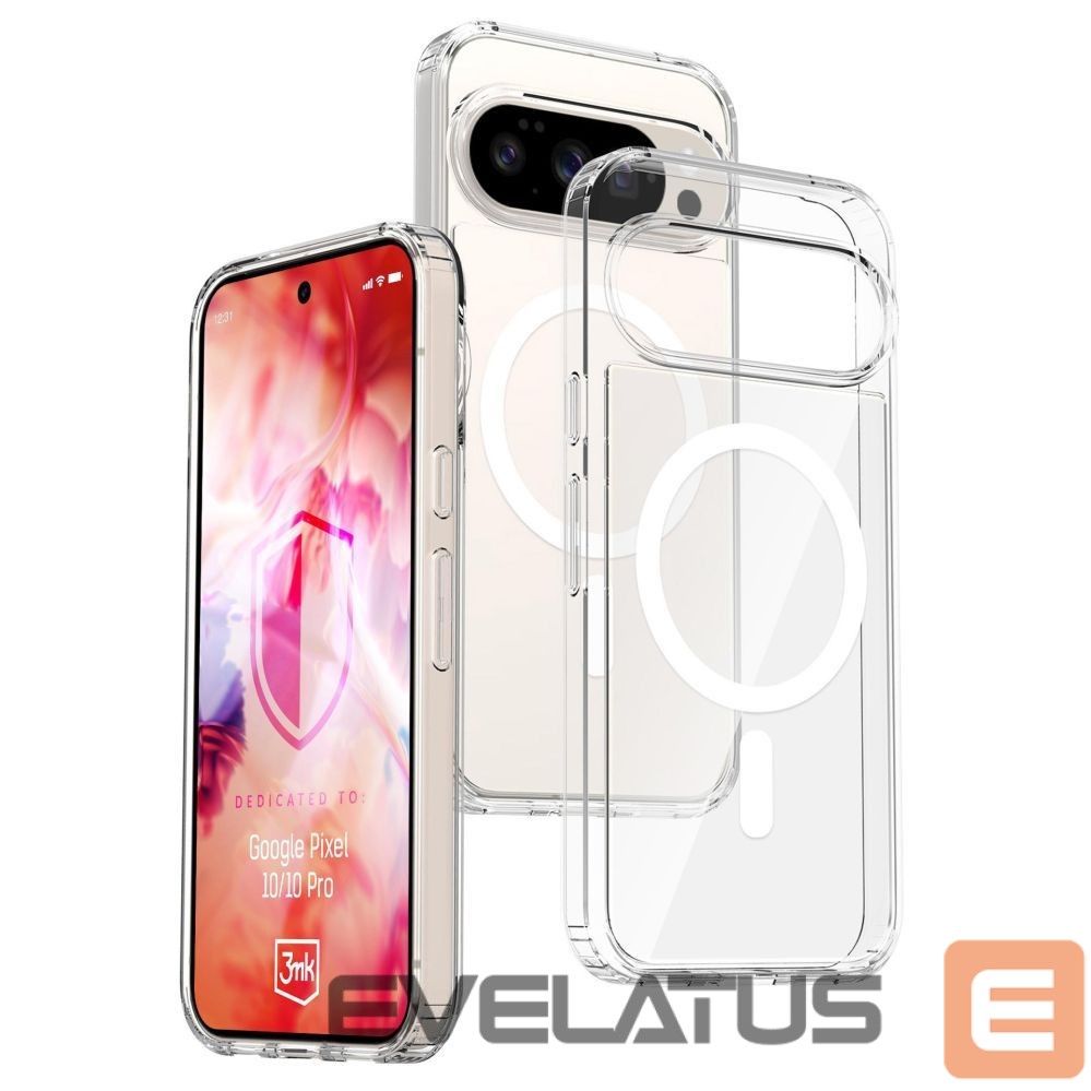 Muud kaubad 3MK 3mk Armor MagCase for Google Pixel 10 / Google Pixel 10 Pro - Transparent