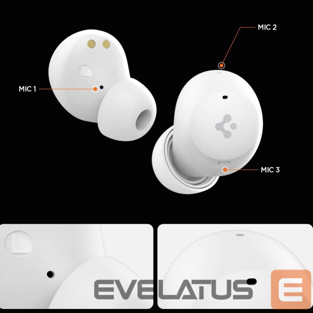 Muud kaubad Spigen Spigen SA2401 ANC Pro Wireless Headphones - White