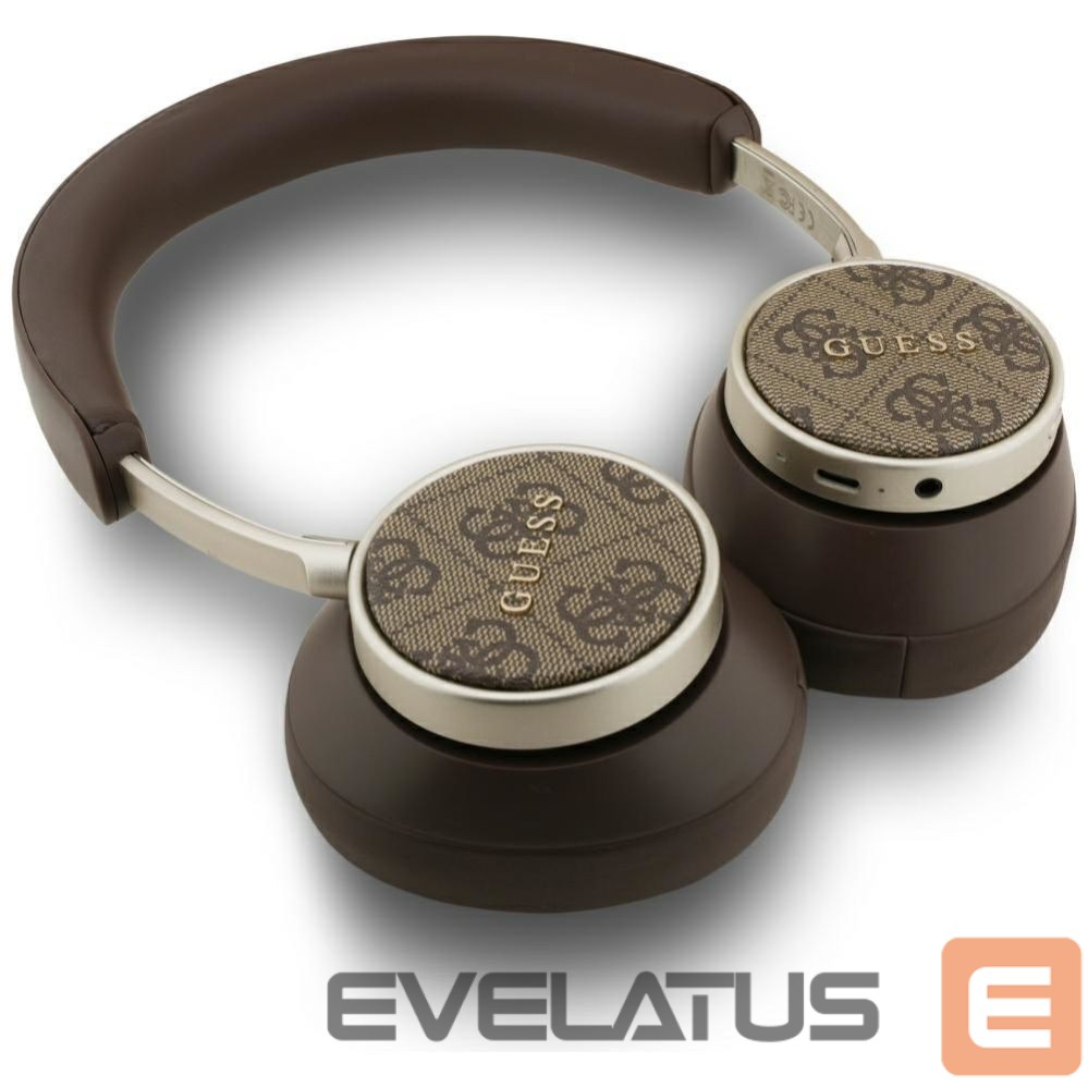 Muud kaubad Guess Guess Bluetooth 4G Classic Logo Wireless On-Ear Headphones - Brown