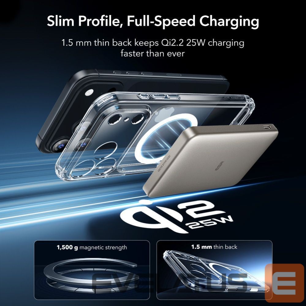 Muud kaubad ESR ESR Classic Hybrid MagSafe + Tempered Glass Set for iPhone 17 Pro - Clear