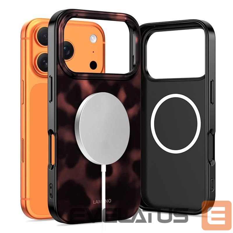 Muud kaubad Tech-Protect Tech-Protect Lamano MagSafe Case for iPhone 17 Pro Max - Black and Red