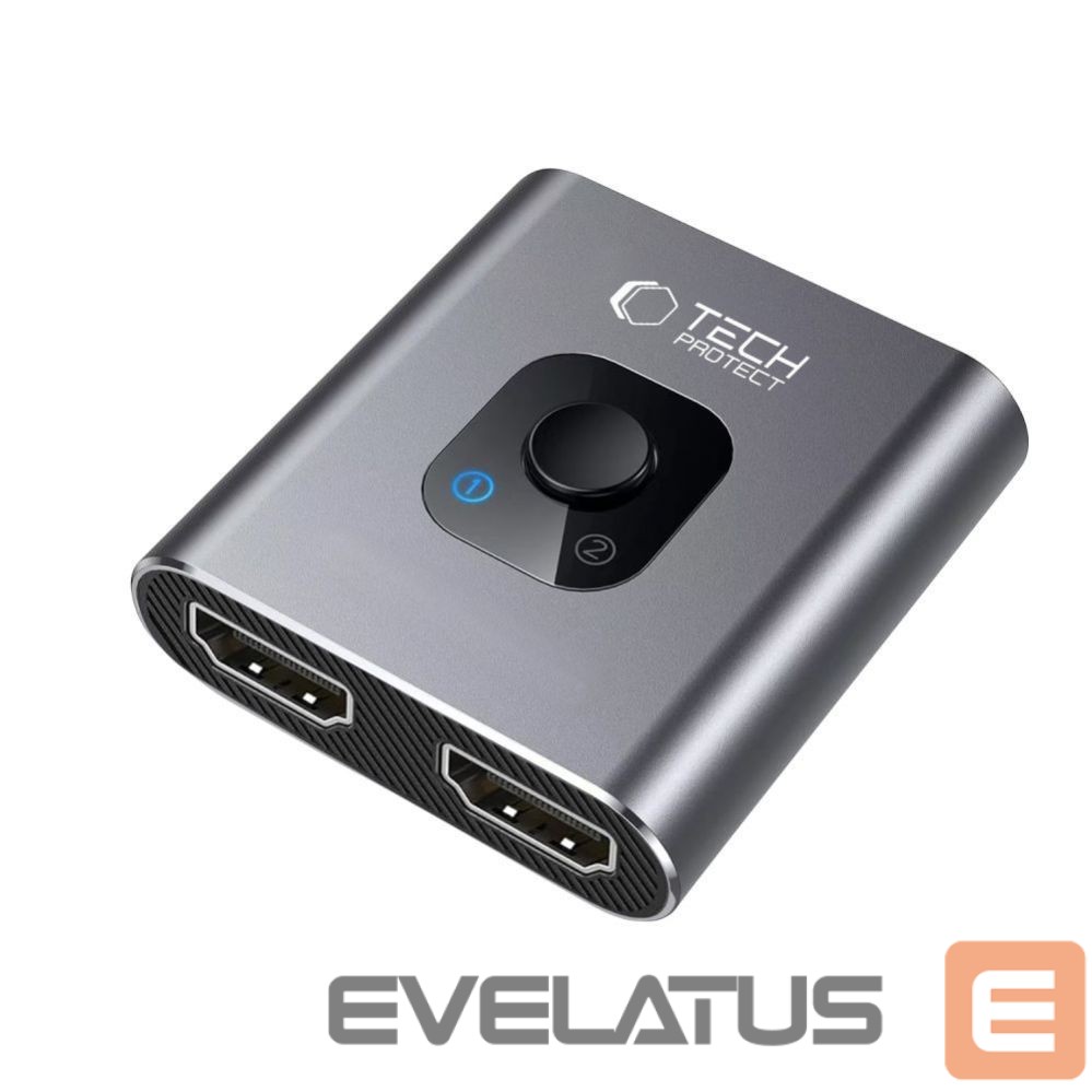 Muud kaubad Tech-Protect Tech-Protect HB07 HUB Adapter 2in1 HDMI 4K 60HZ - gray