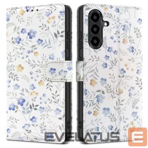Muud kaubad Tech-Protect  Tech-Protect Wallet Case for Samsung Galaxy A56 5G - White Daisies 