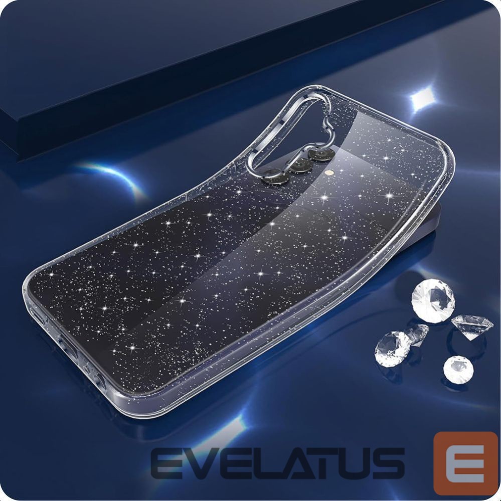 Muud kaubad Tech-Protect Tech-Protect FlexAir Case for Samsung Galaxy A56 5G - Clear Glitter