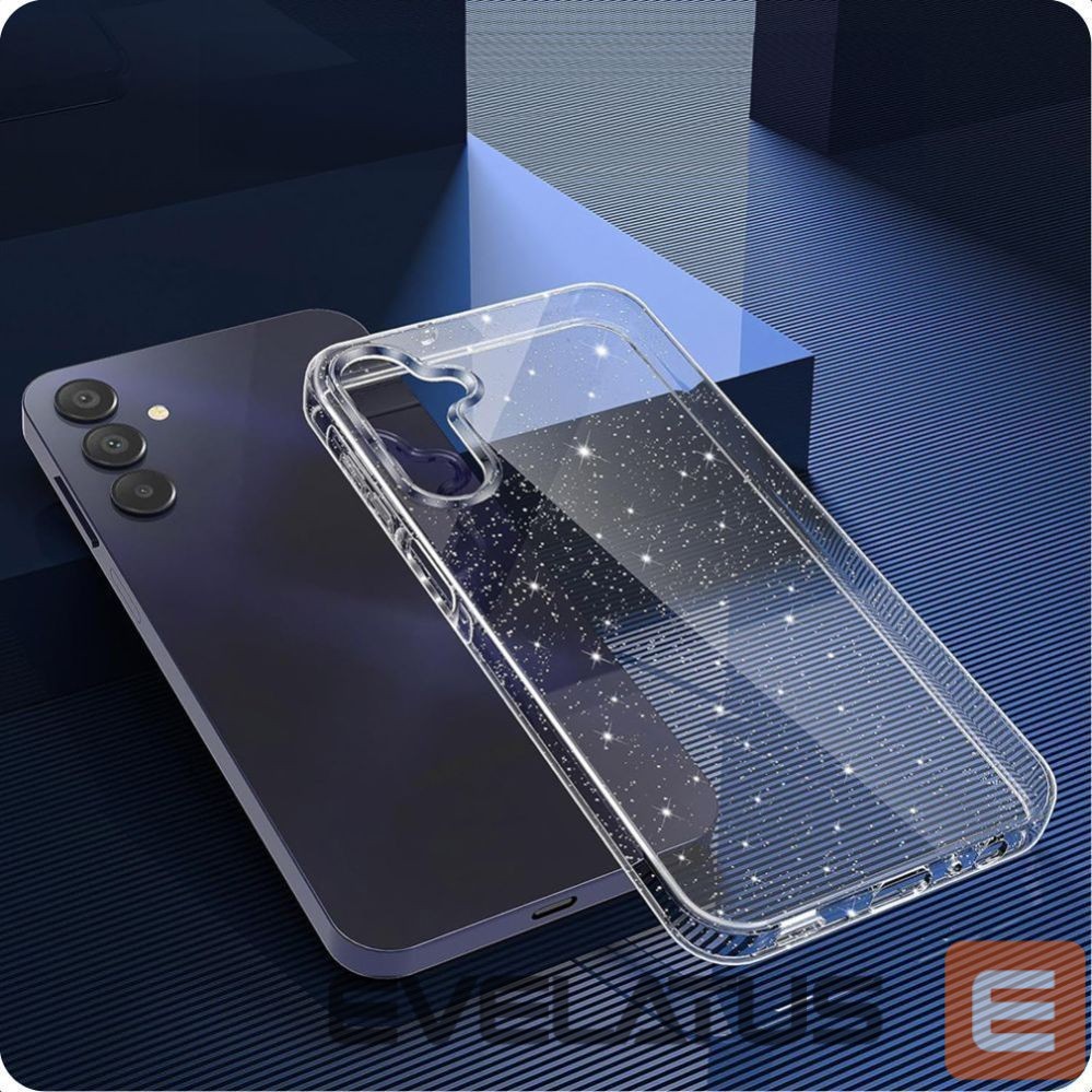 Muud kaubad Tech-Protect Tech-Protect FlexAir Case for Samsung Galaxy A56 5G - Clear Glitter