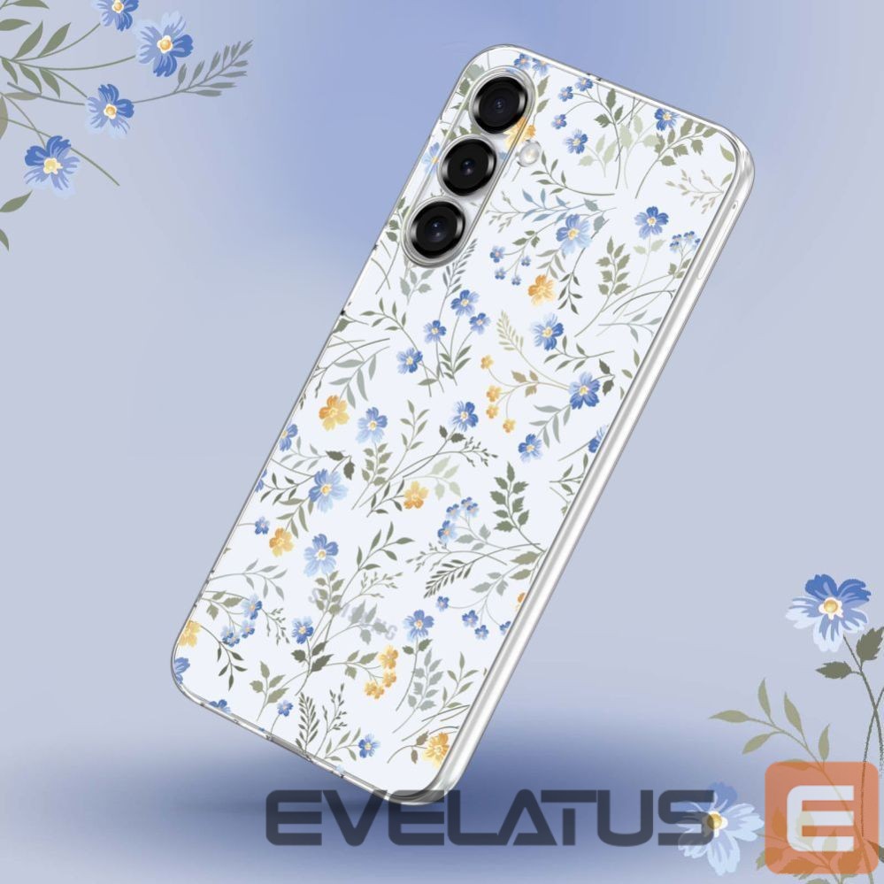 Muud kaubad Tech-Protect Tech-Protect FlexAir Case for Samsung Galaxy S25 - Daisies with Leaves