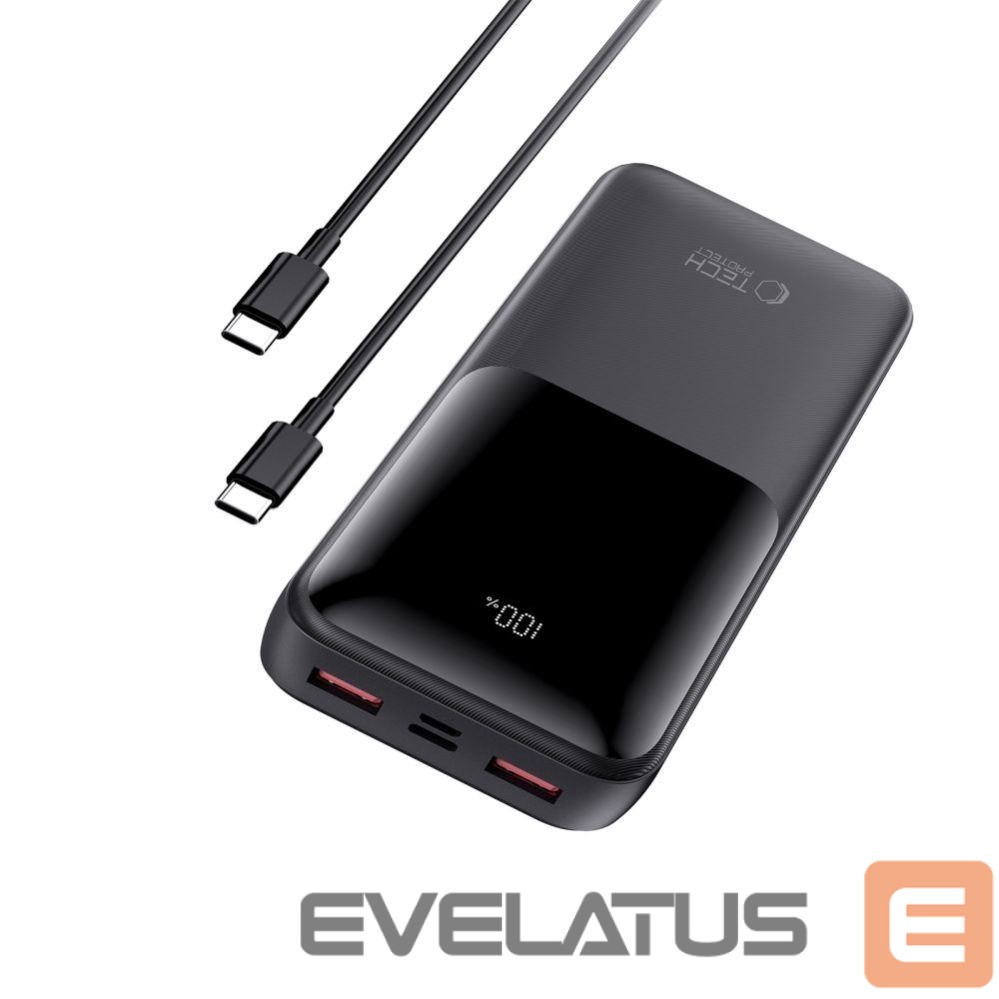 Muud kaubad Tech-Protect Powerbank Tech-Protect PB02 20000mAh 22.5W - black