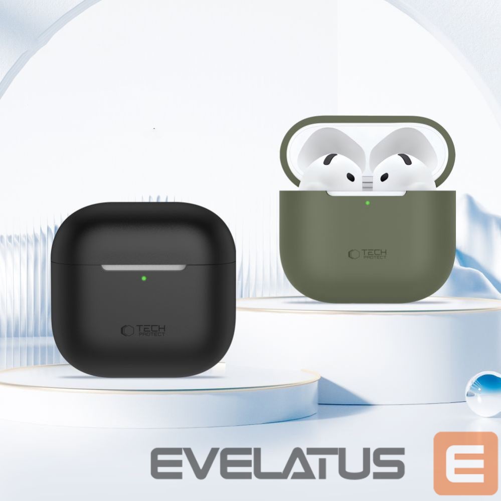 Muud kaubad Tech-Protect Tech-Protect Silicone Case for Apple AirPods 4 - Beige