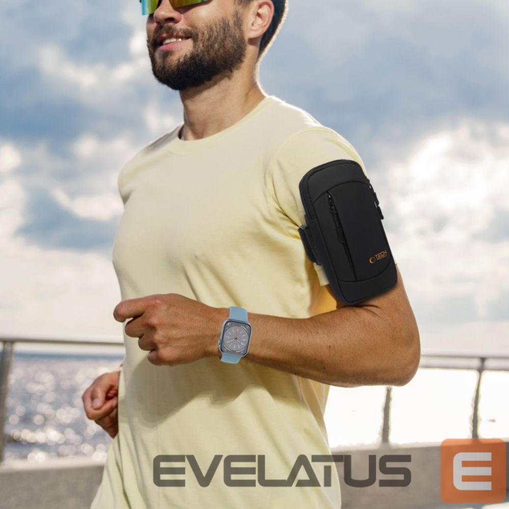 Teine toode Tech-Protect Tech-Protect M6 Universal Sport Armband - Black and Orange