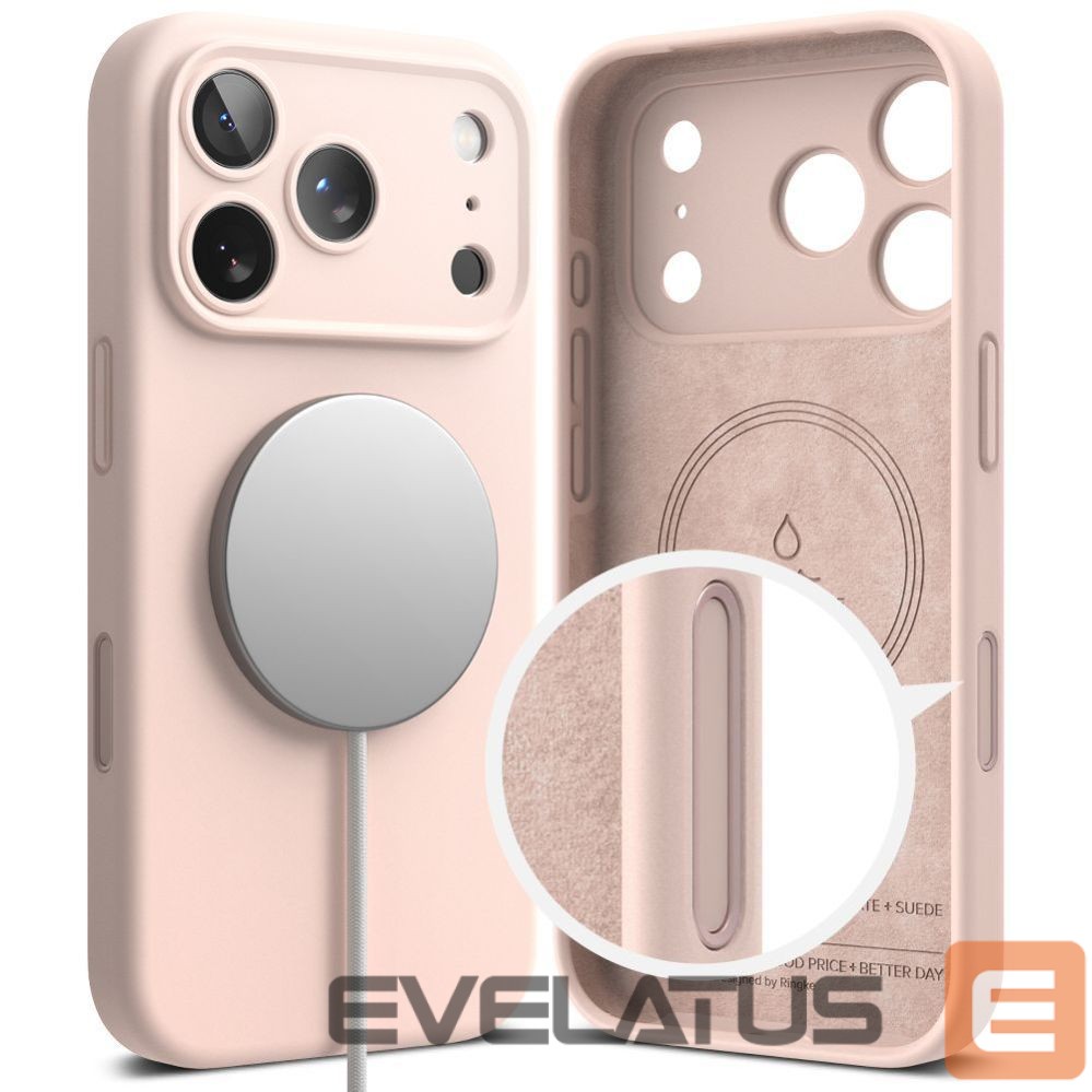 Muud kaubad Ringke Ringke Silicone Magnetic MagSafe Case for iPhone 17 Pro - Pink