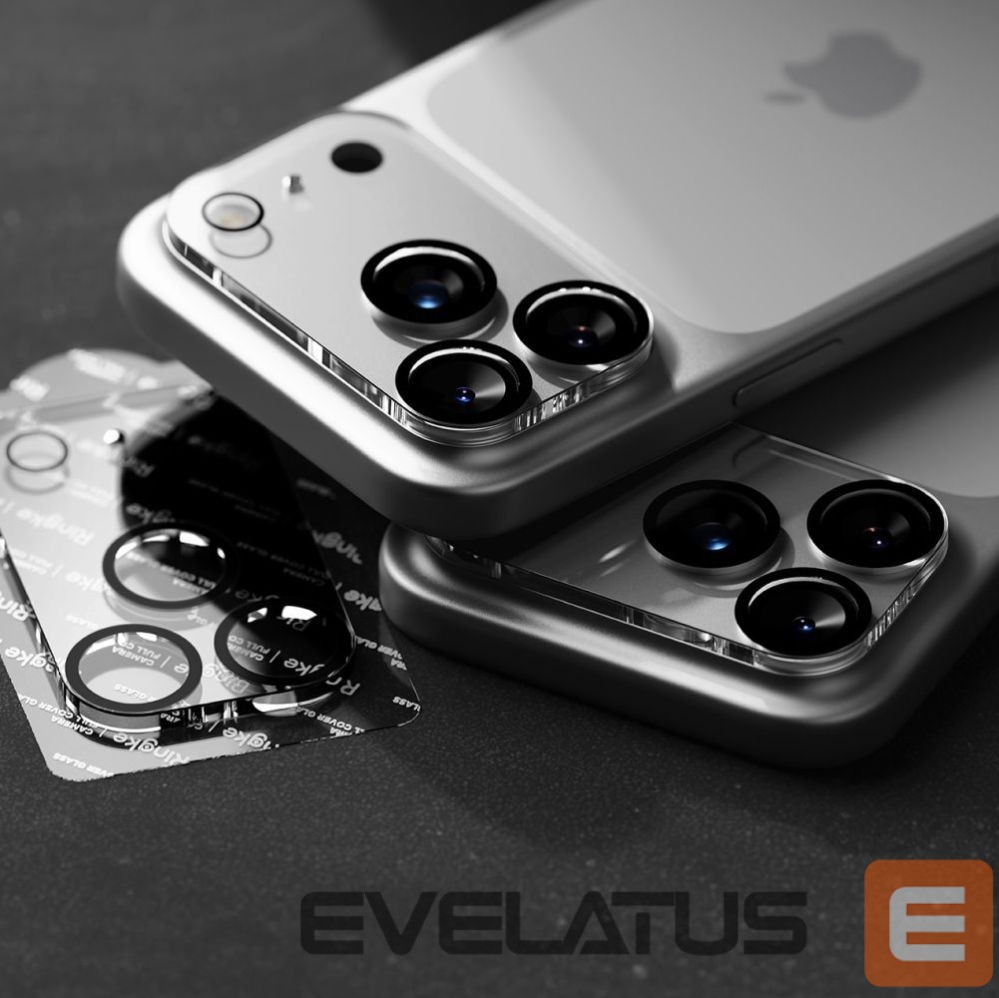 Muud kaubad Ringke Ringke Camera Full Cover 2-pack for iPhone 17 Pro - Black