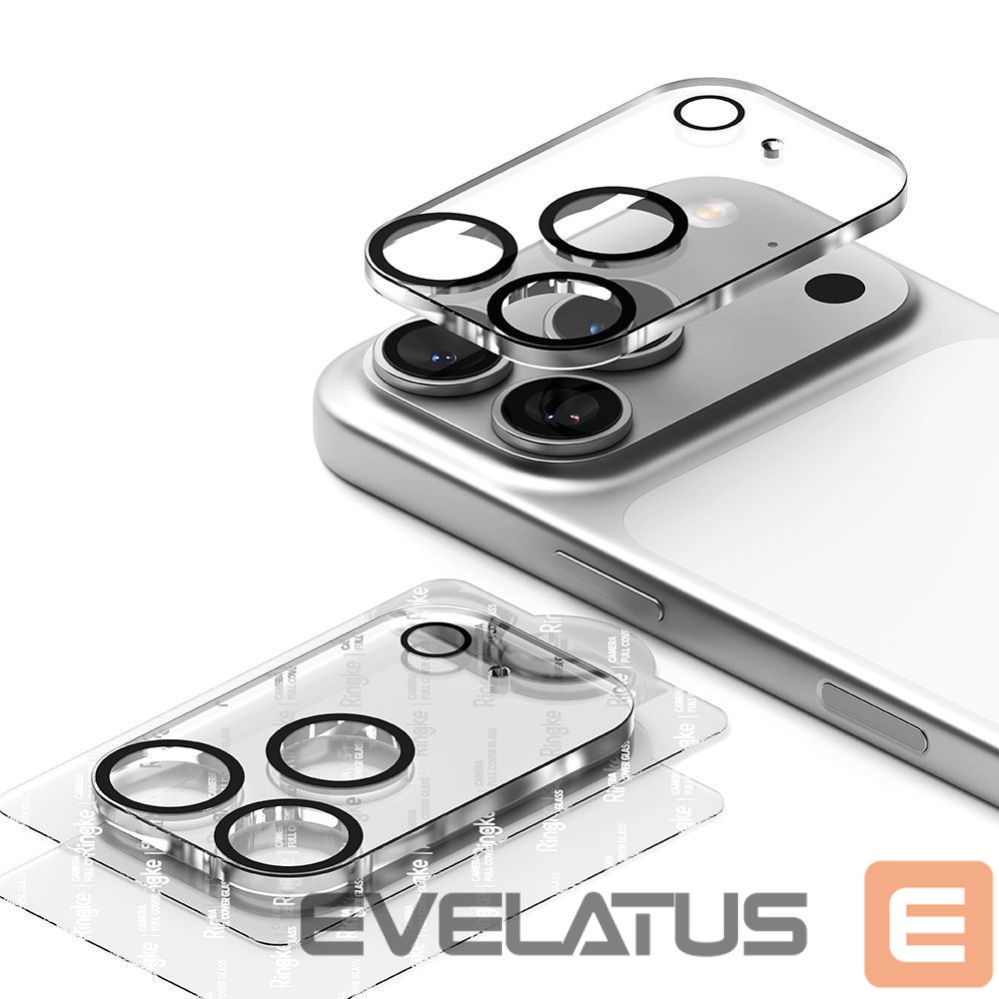 Muud kaubad Ringke Ringke Camera Full Cover 2-pack for iPhone 17 Pro - Black