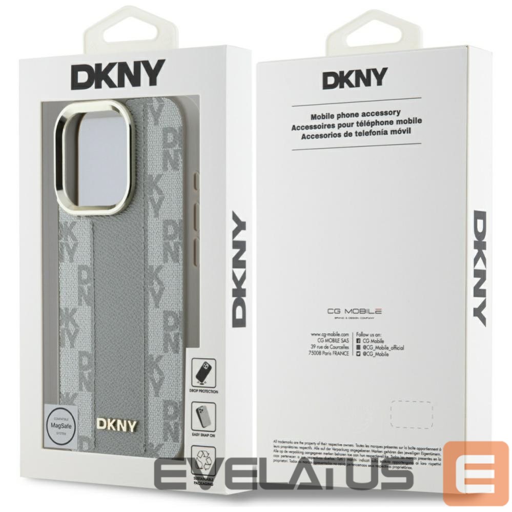 Muud kaubad DKNY DKNY Checkered Pattern Magsafe iPhone 16 Pro Case - Beige