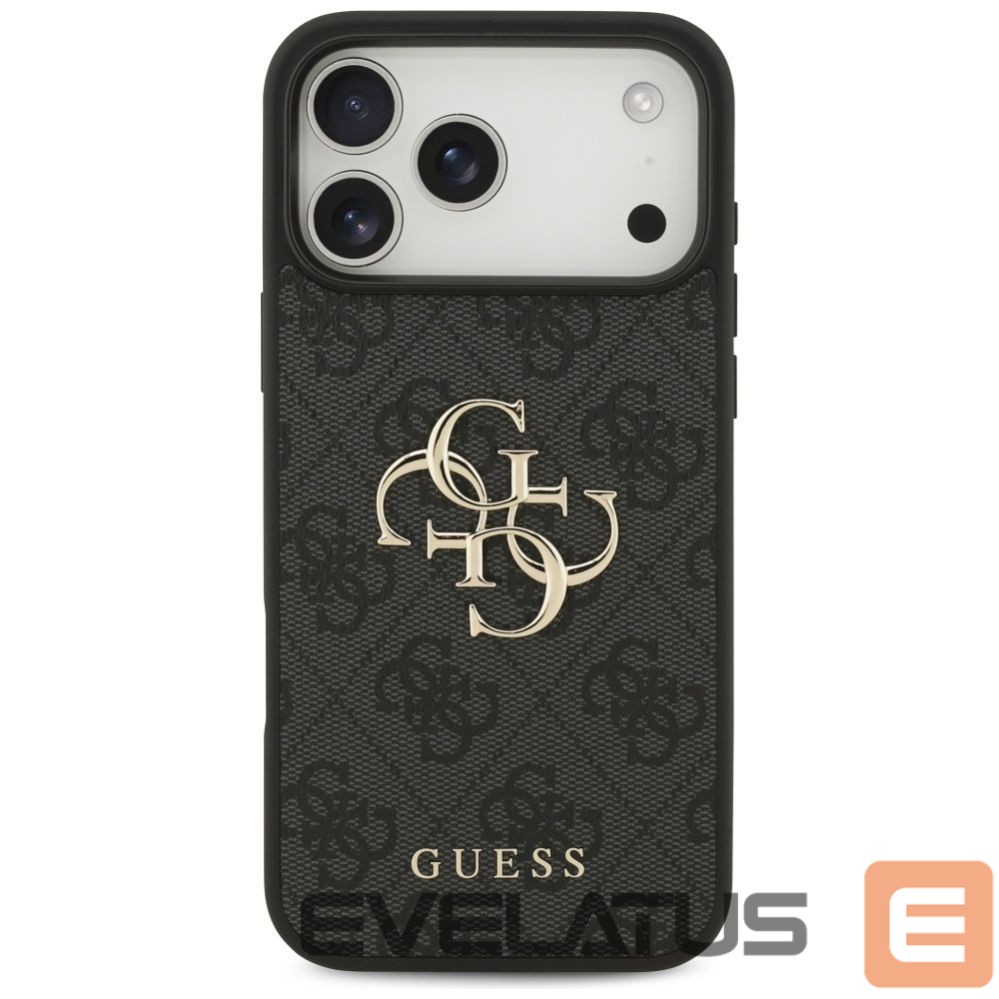 Muud kaubad Guess Guess 4G Big Logo Case for iPhone 17 Pro Max - Black