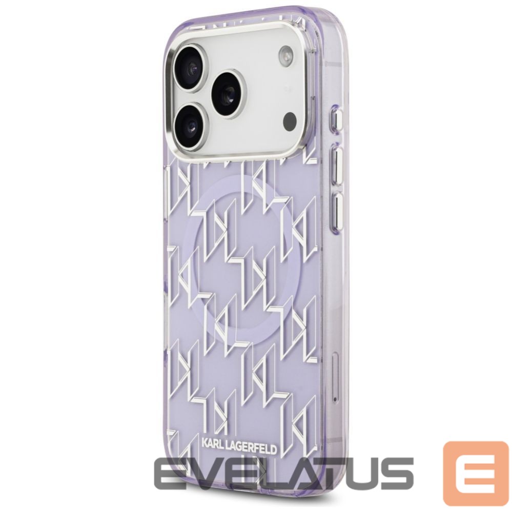 Muud kaubad Karl Lagerfeld Karl Lagerfeld IML KL Monogram MagSafe Case for iPhone 17 Pro Max - Purple