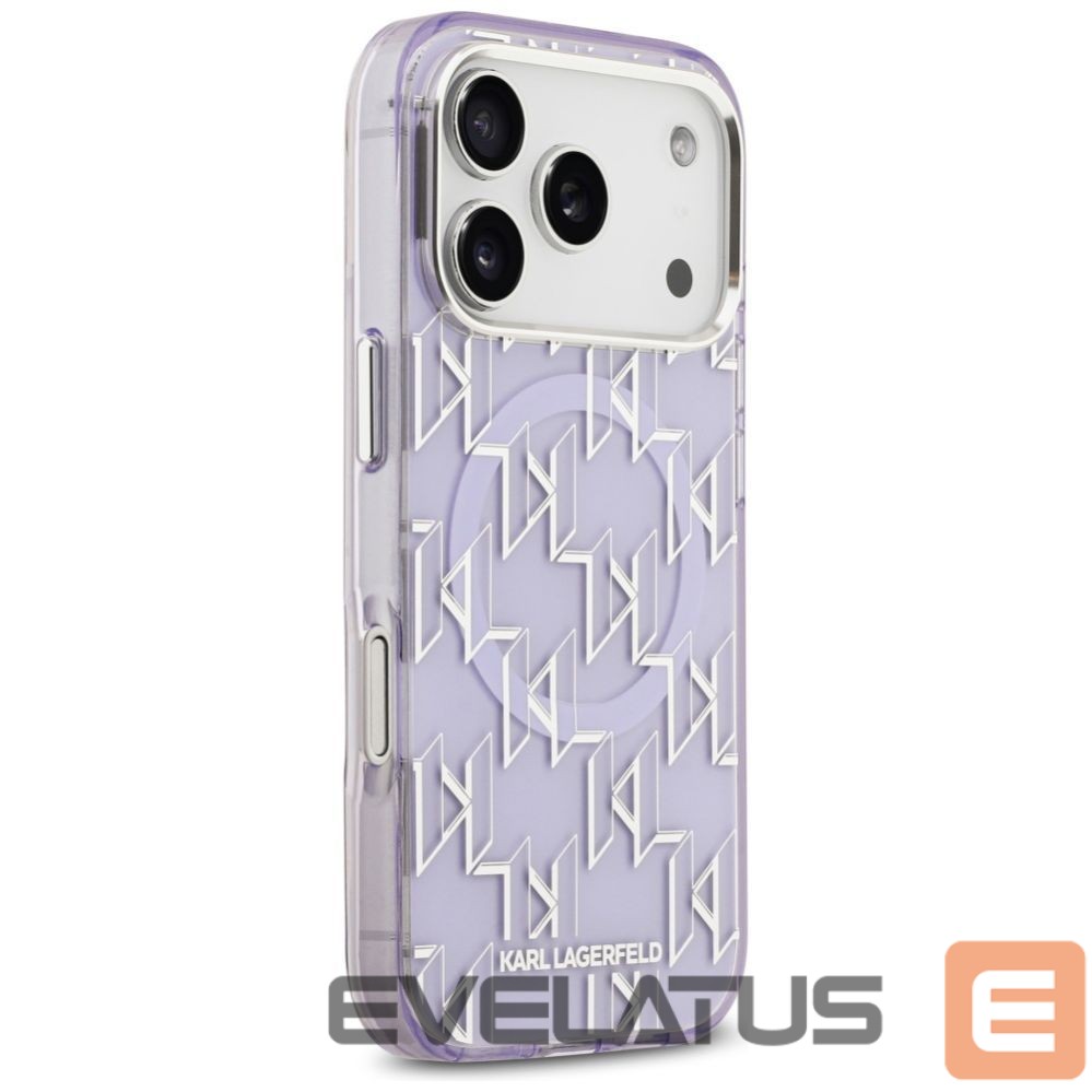 Muud kaubad Karl Lagerfeld Karl Lagerfeld IML KL Monogram MagSafe Case for iPhone 17 Pro Max - Purple