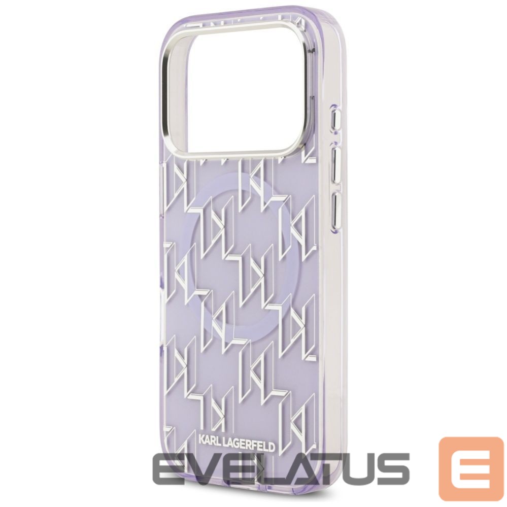 Muud kaubad Karl Lagerfeld Karl Lagerfeld IML KL Monogram MagSafe Case for iPhone 17 Pro Max - Purple