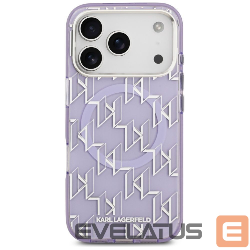 Muud kaubad Karl Lagerfeld Karl Lagerfeld IML KL Monogram MagSafe Case for iPhone 17 Pro Max - Purple
