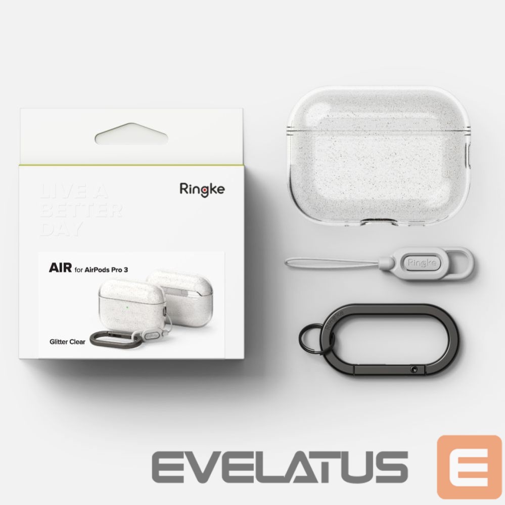 Muud kaubad Ringke Ringke Air Case for AirPods Pro 3 - Clear Glitter