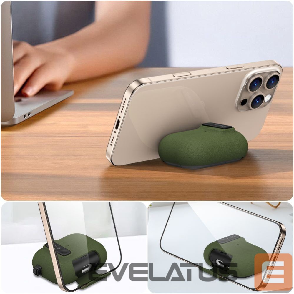 Muud kaubad Tech-Protect Tech-Protect Slim Hook Case for AirPods Pro 3 - Green