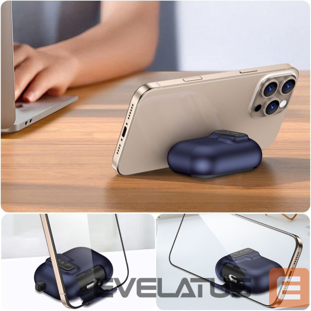 Muud kaubad Tech-Protect Tech-Protect Slim Hook Case for AirPods Pro 3 - Navy Blue
