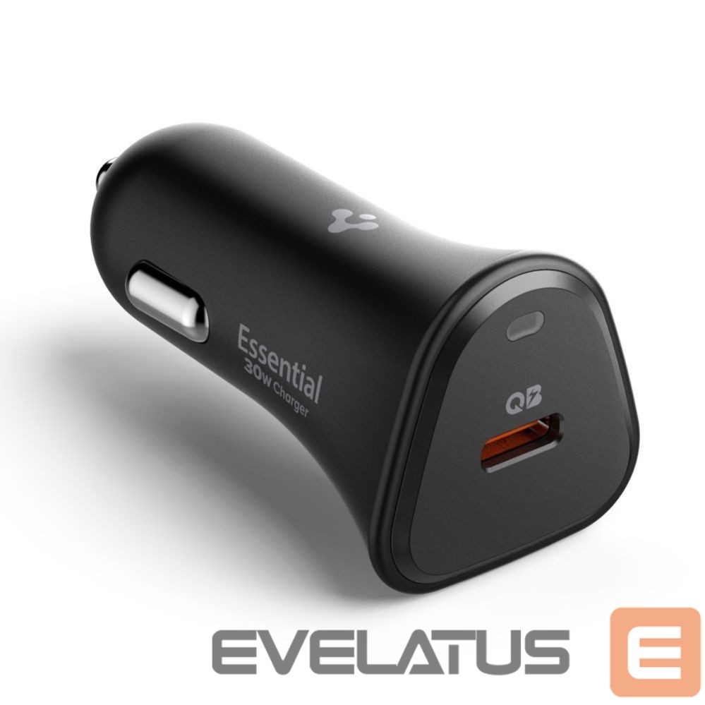 Muud kaubad Spigen Spigen Essential EV301 30W Car Charger - Black