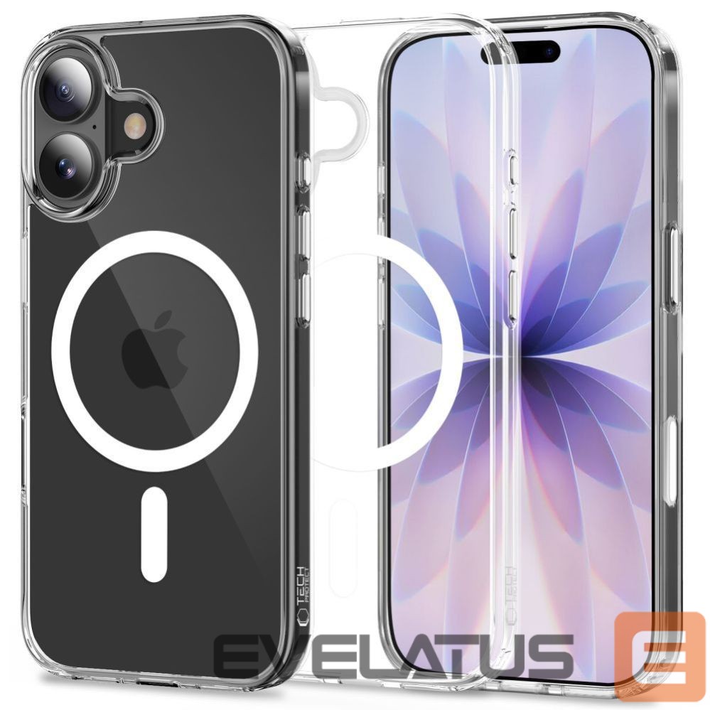 Muud kaubad Tech-Protect Tech-Protect Flexair Hybrid CC MagSafe Case for iPhone 17 - Clear
