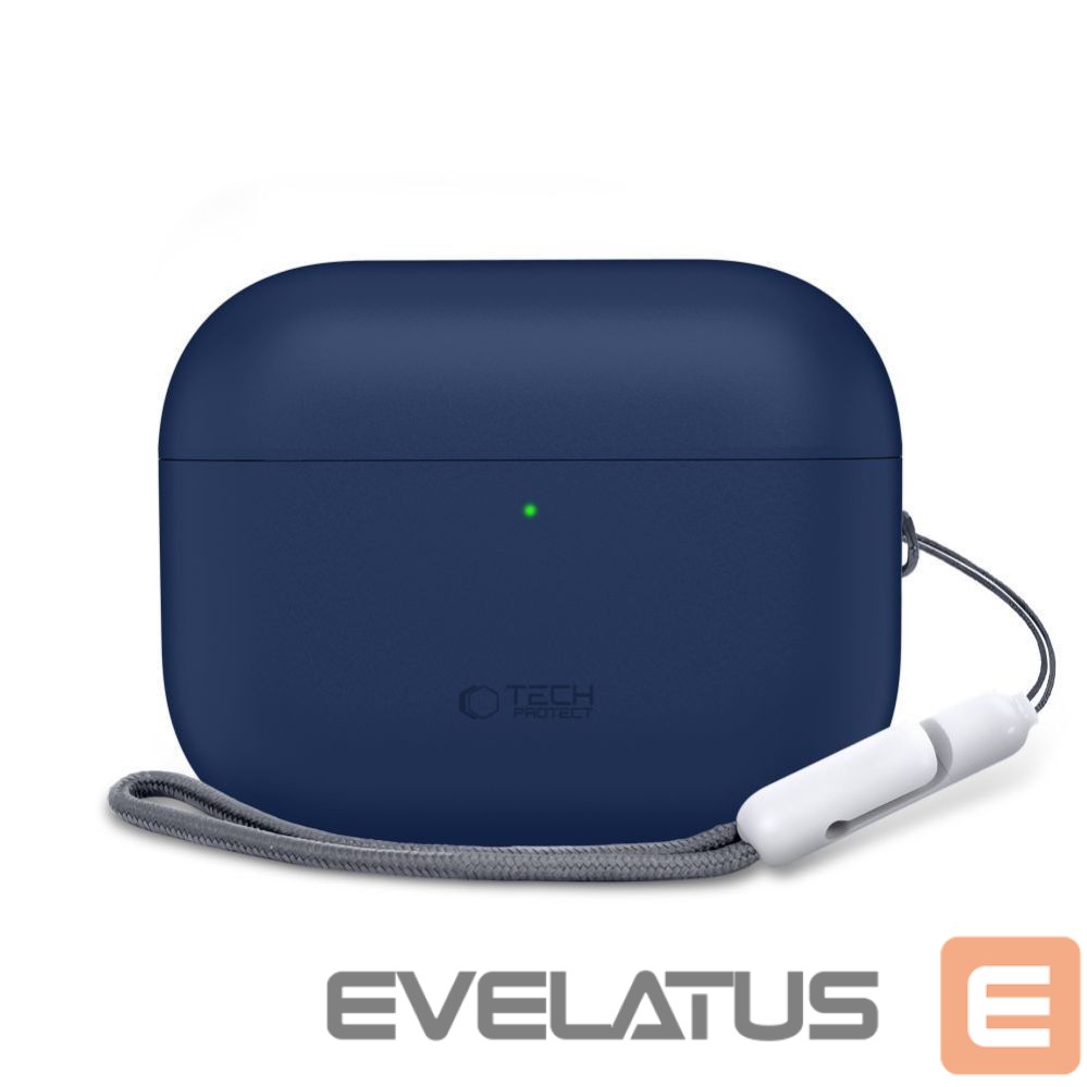 Muud kaubad Tech-Protect Tech-Protect Silicone Case for AirPods Pro 3 - Navy Blue
