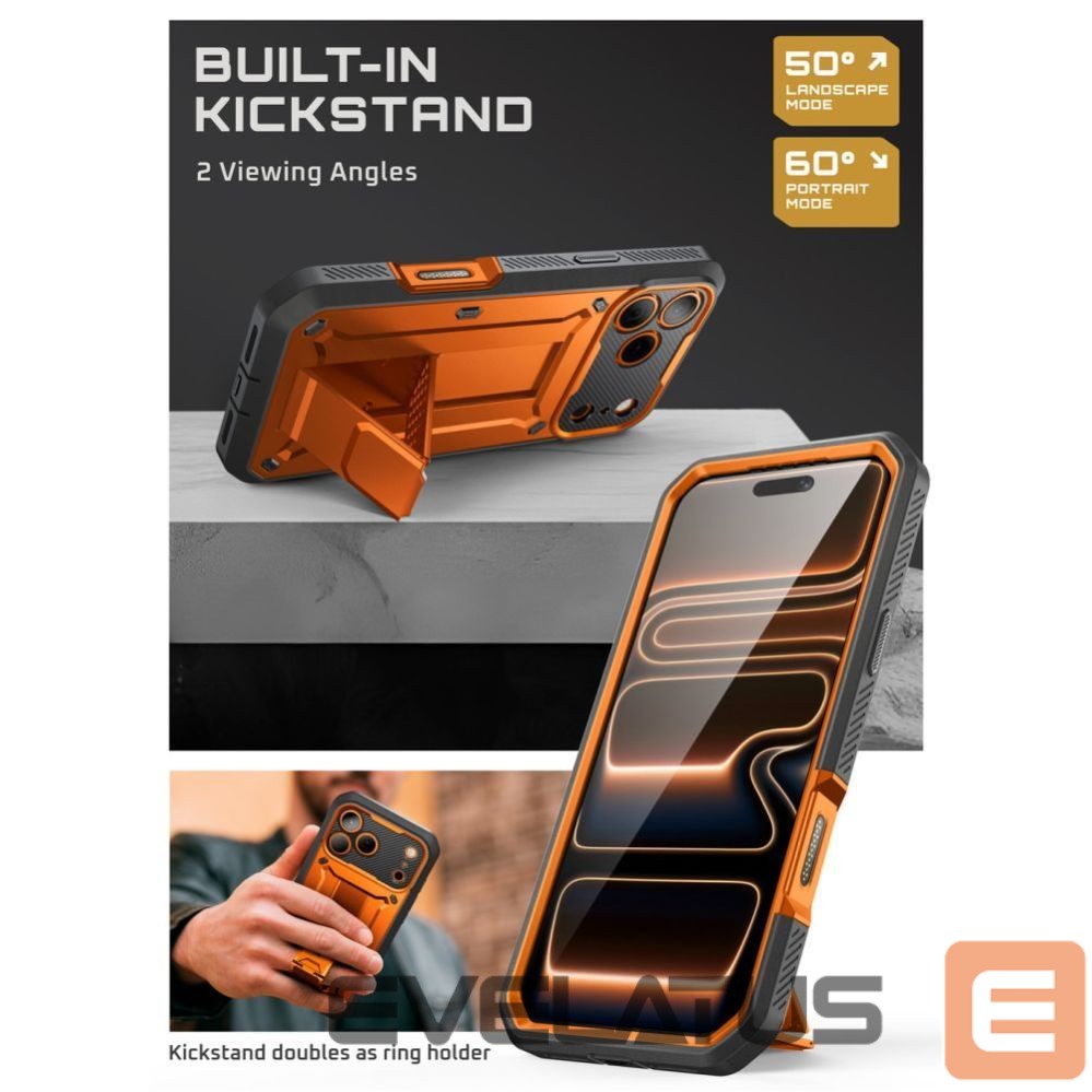 Muud kaubad Supcase Supcase Unicorn Beetle Pro Case for iPhone 17 Pro Max - Orange